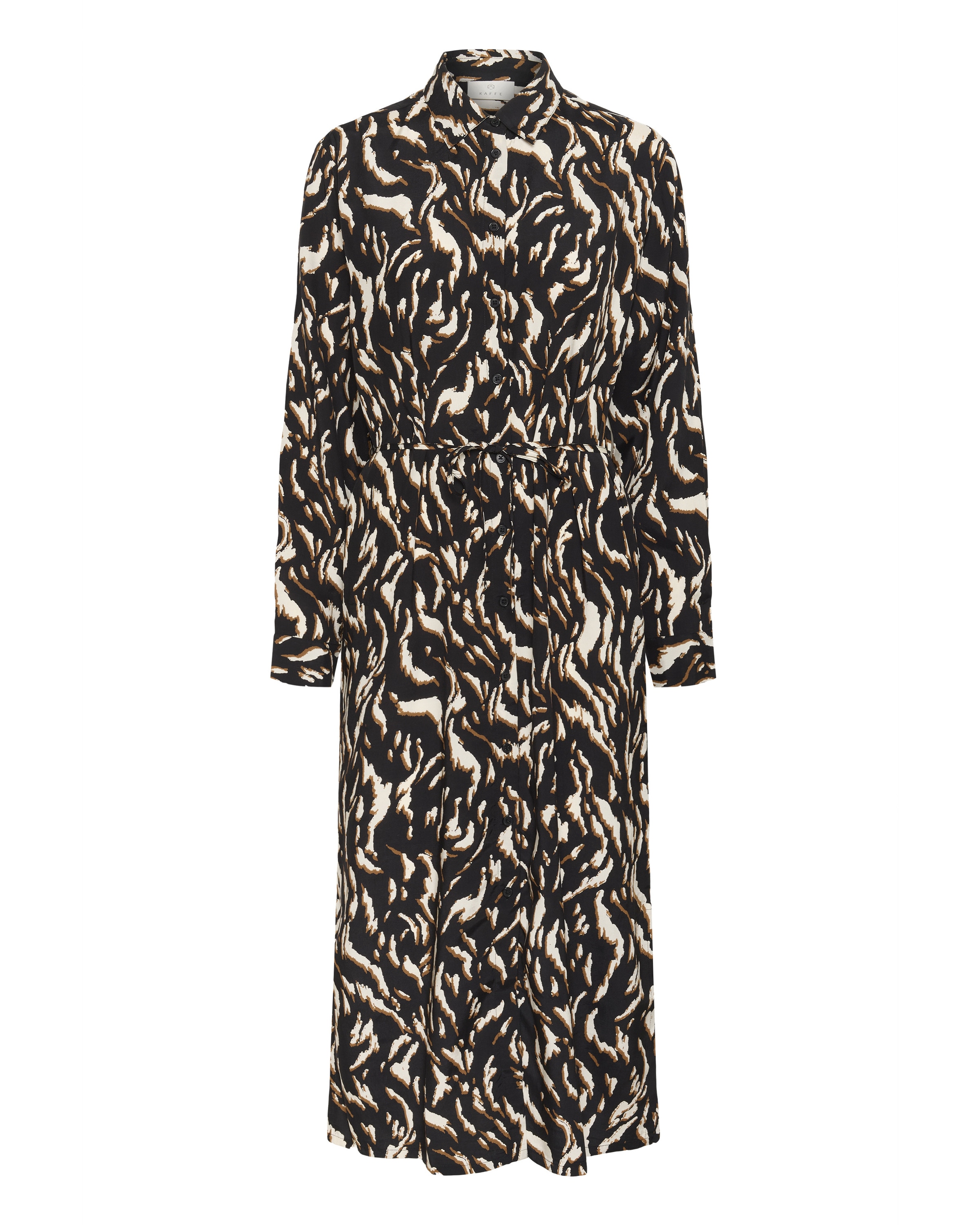 KaffeKošulja haljina &#x27;Mille&#x27; - crna boja: prednji dio