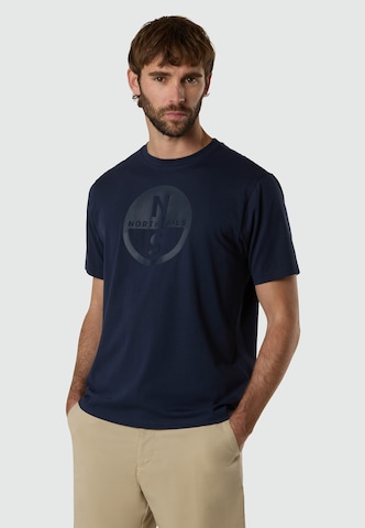 North Sails Bluser & t-shirts i blå: forside