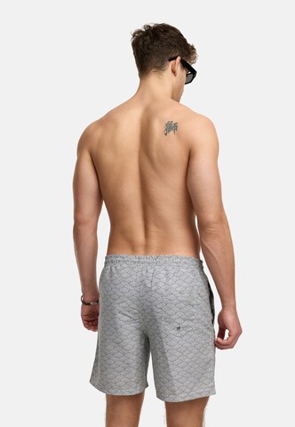 INDICODE JEANS Zwemshorts 'Santonio' in Wit