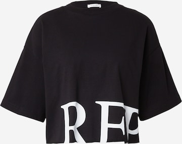 REPLAY Shirt in Zwart: voorkant