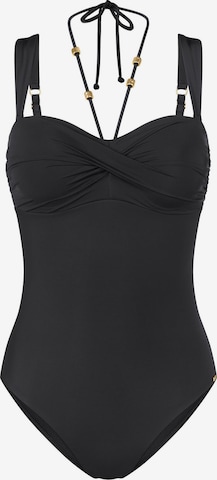 TRIUMPH Swimsuit ' Red Label Summer Twist ' in Black: front