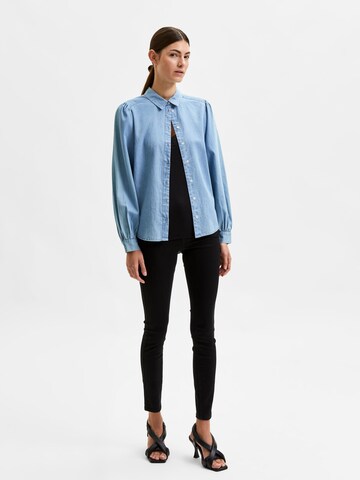 SELECTED FEMME Blouse 'Tammy' in Blauw