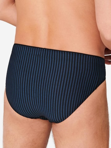SCHIESSER Slip 'Long Life Soft' in Blauw