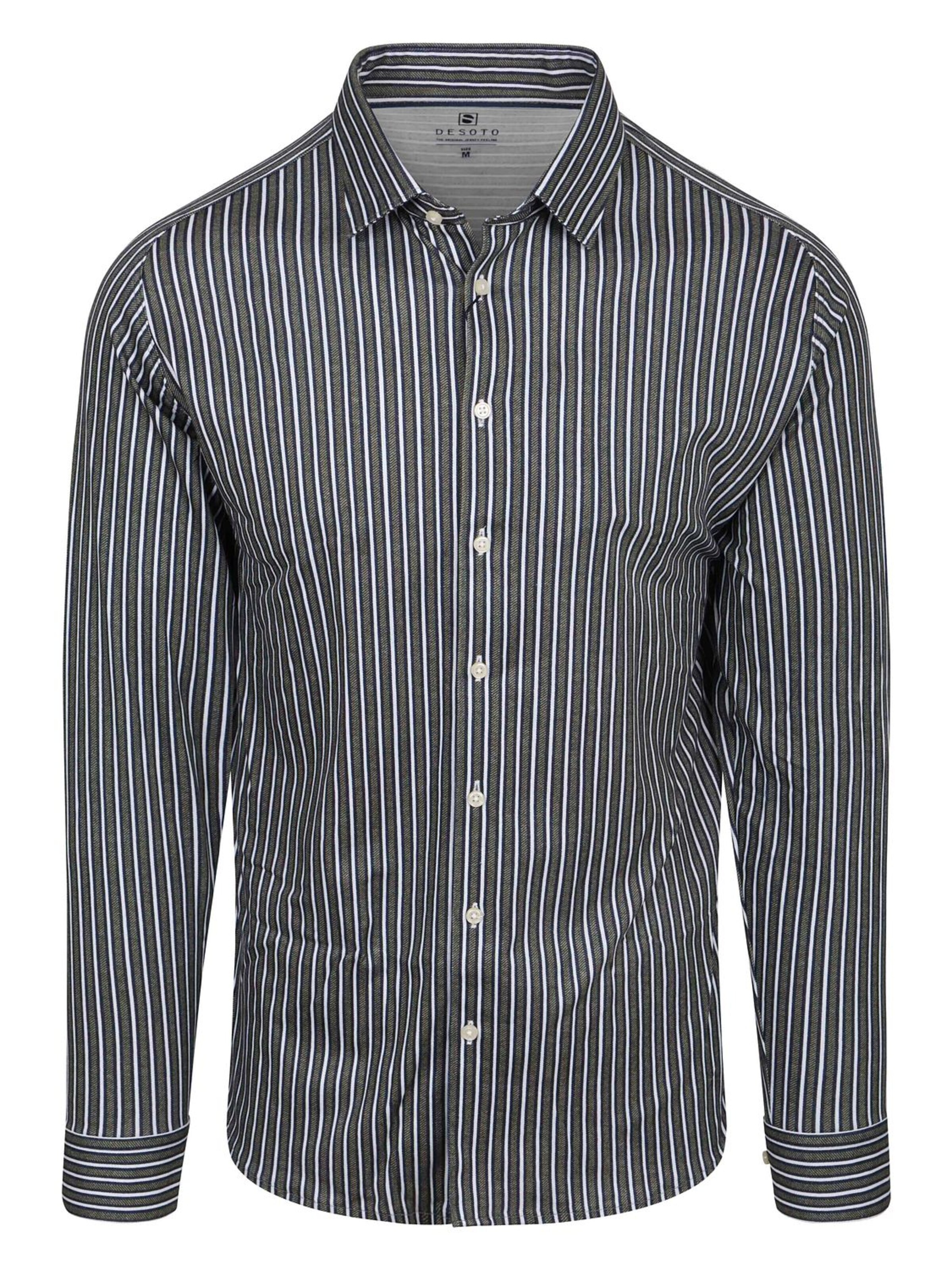 DESOTO Slim Fit Hemd‌‌‌‌‌‌‌ in Grün: Vorderseite