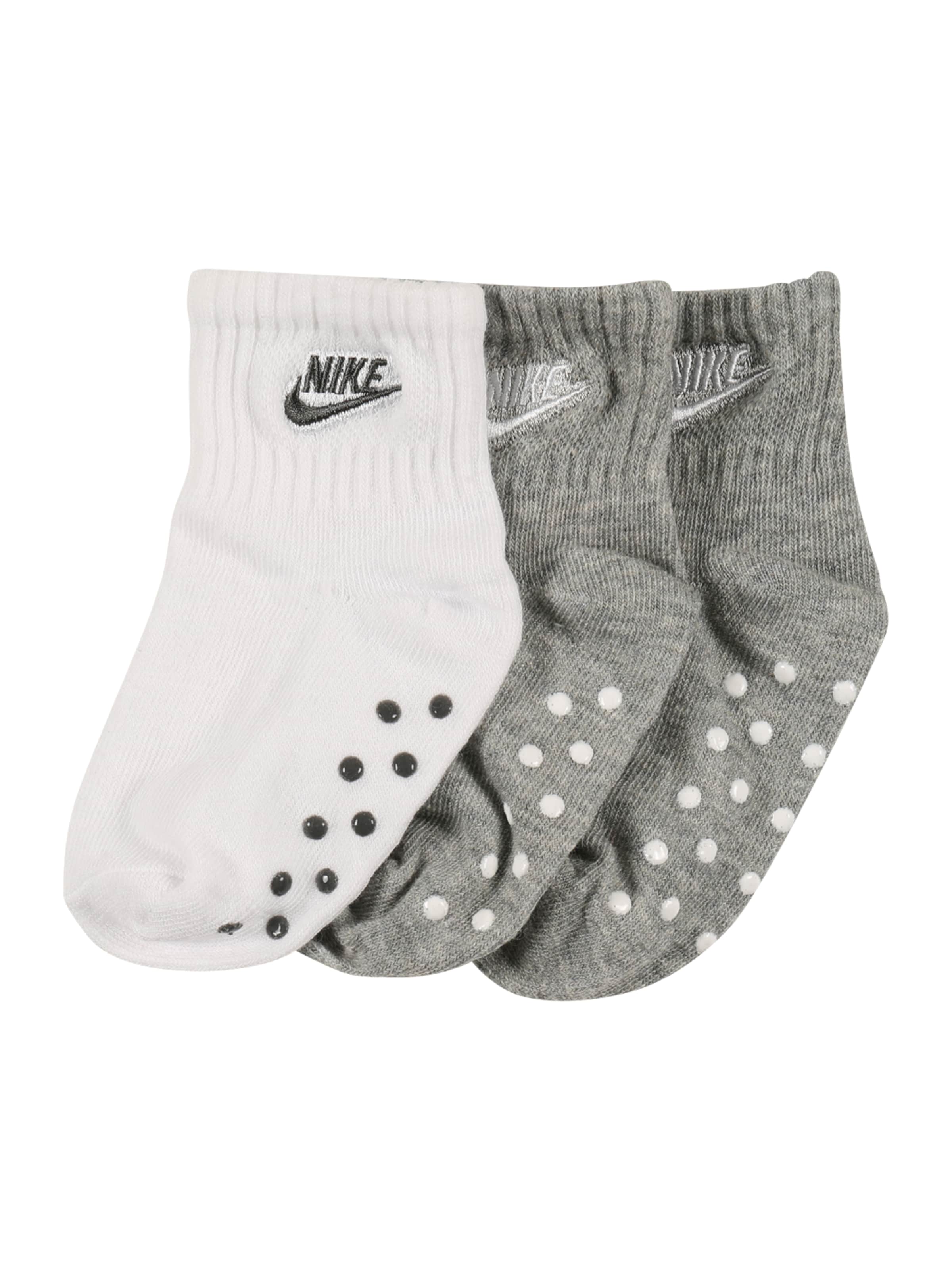 Chaussettes 'Core Futura' Nike Sportswear en gris : devant