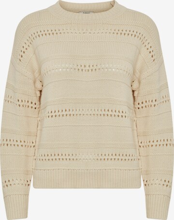 b.young Strickpullover in Beige: predná strana