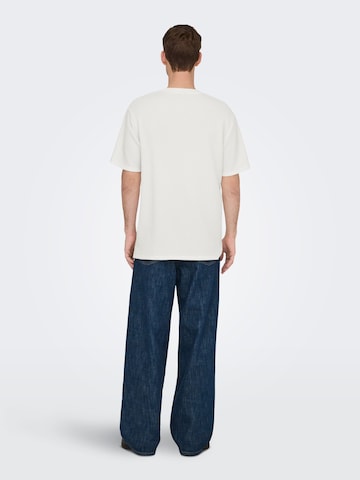 Only & Sons Bluser & t-shirts 'ONSLazio' i hvid