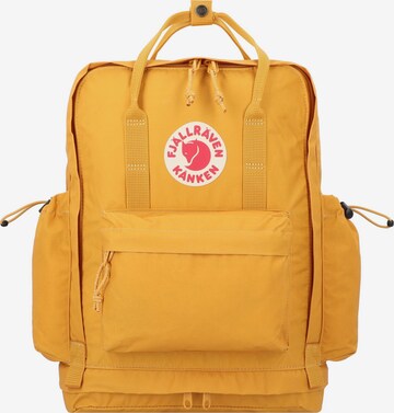 Zaino di Fjällräven in giallo: frontale