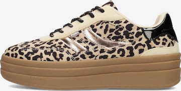 POSH by Poelman Sneakers 'Bodie' in Beige: front