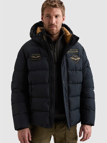 Veste mi-saison 'Snowburst Badges jacket' PME Legend en bleu : devant