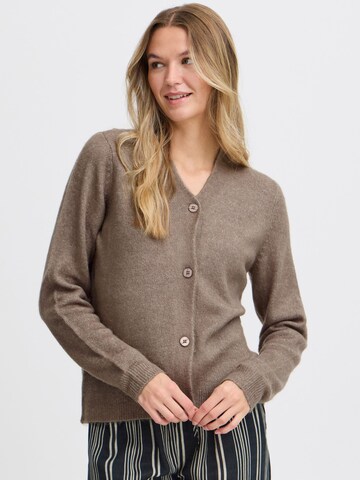 Cardigan Fransa en gris : devant