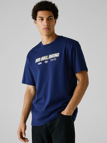 Maglietta di Red Bull Racing x Pepe Jeans in blu: frontale