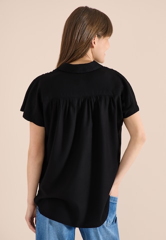 CECIL Bluse in Schwarz