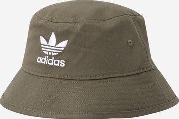 ADIDAS ORIGINALS Hoed 'Trefoil ' in Groen: voorkant