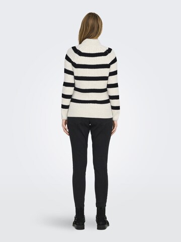 Only Maternity Sweater 'OLMleise Freya' in Beige