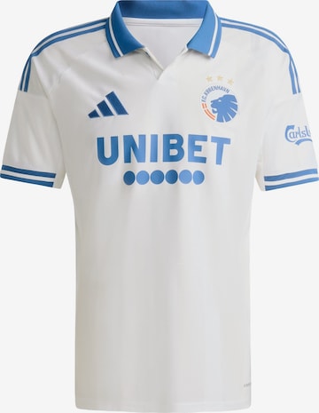 ADIDAS PERFORMANCE - Camiseta de fútbol 'F.C. Kopenhagen 25/26' en blanco: frente