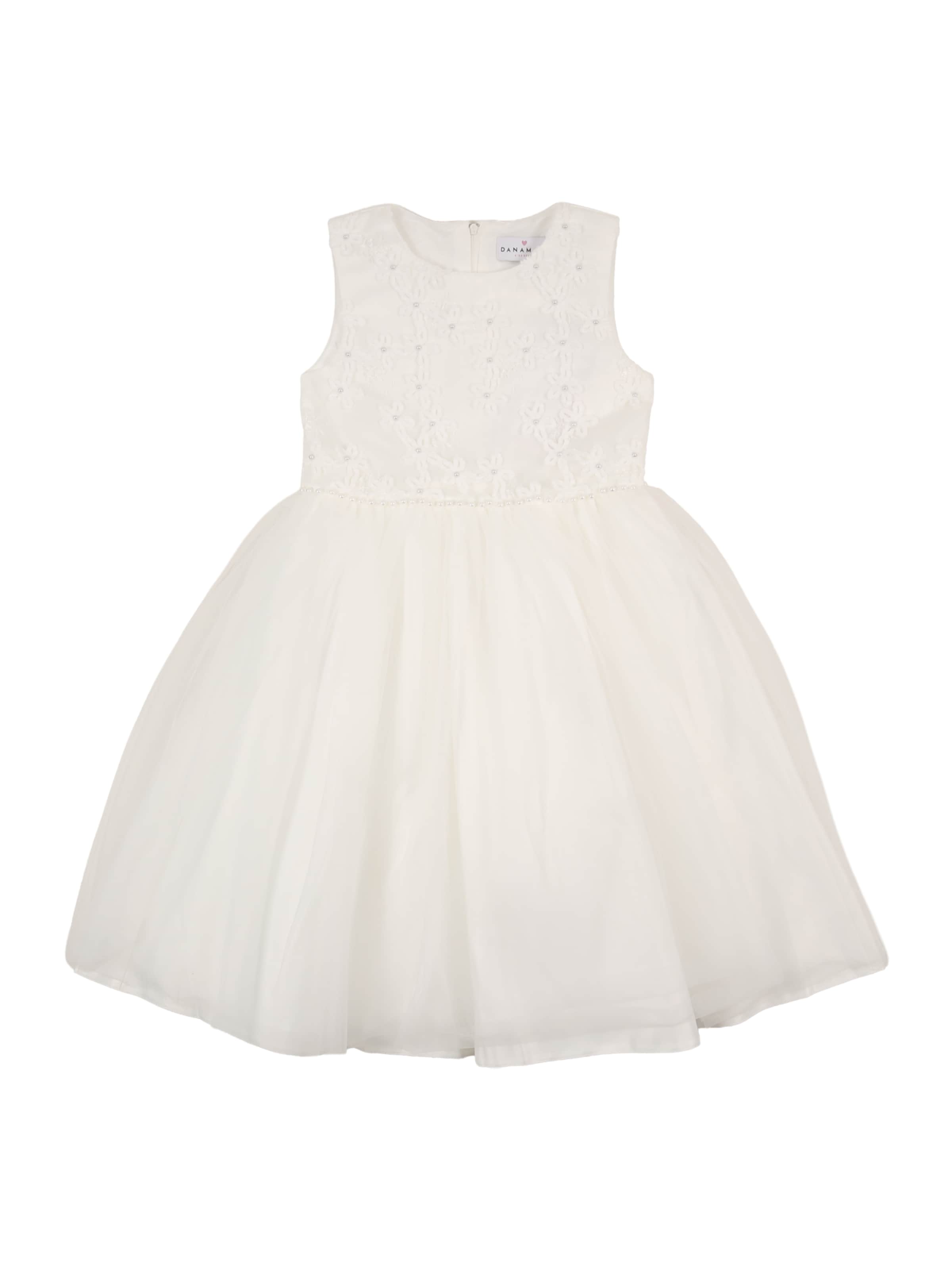 Danamade Robe en blanc perle / blanc cassé, Vue avec produit