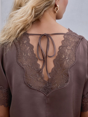 Next Bluse in Braun