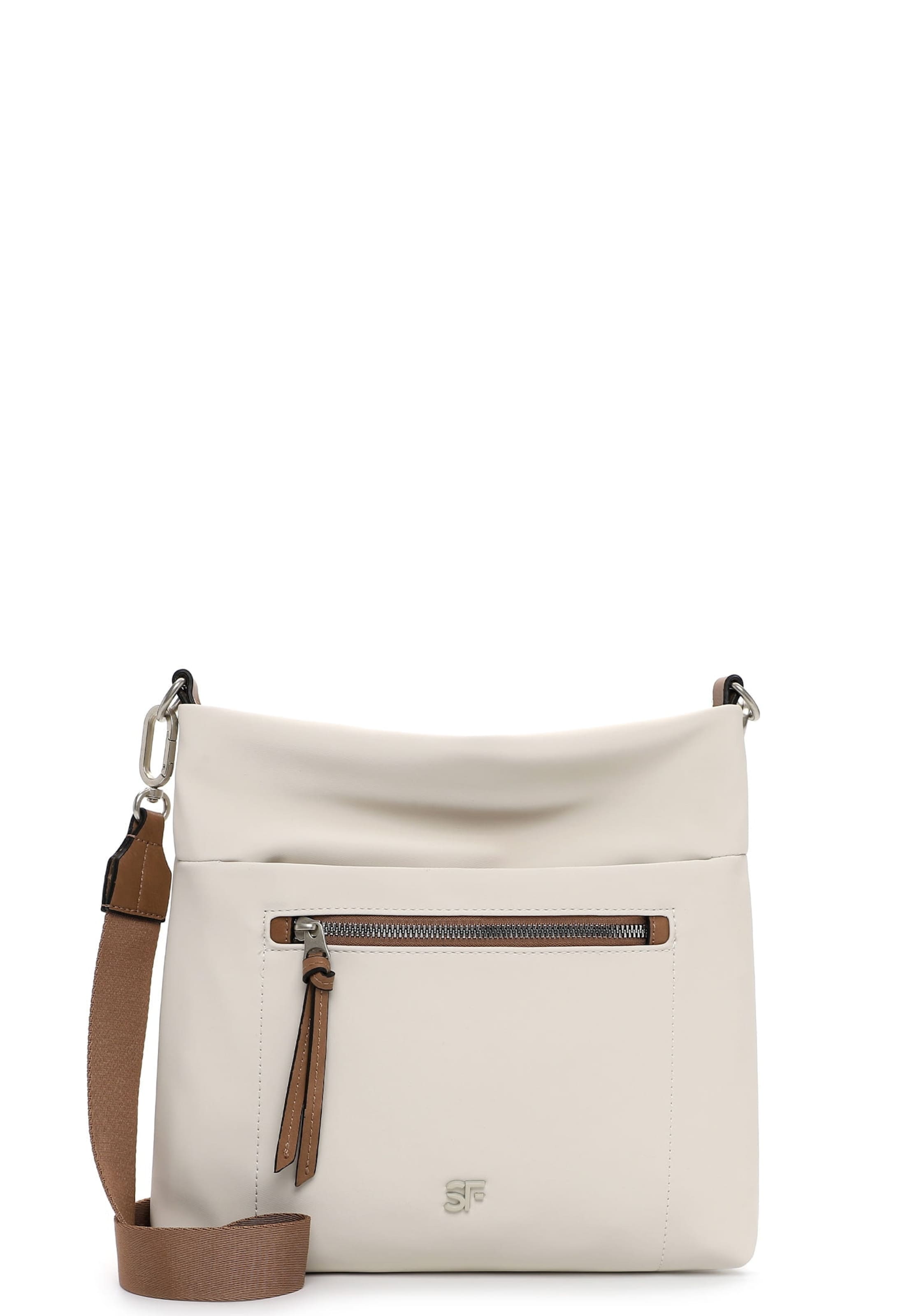 Borsa a tracolla 'Destiney' di Suri Frey in beige: frontale