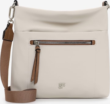 Borsa a tracolla 'Destiney' di Suri Frey in beige: frontale