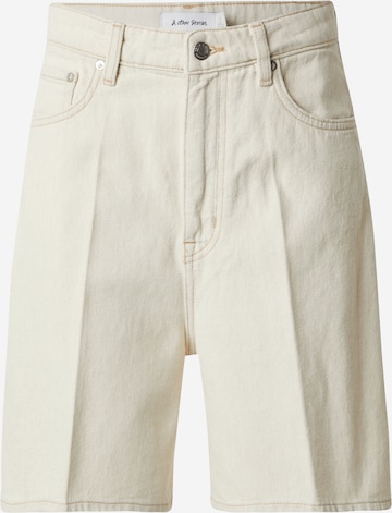 & Other Stories Дънки в бежово: отпред