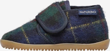 NATURINO Huisschoenen 'HOME' in Blauw: voorkant