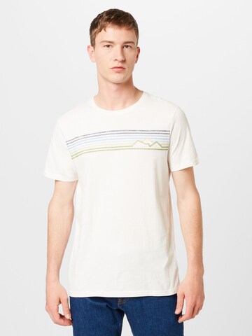 Ragwear - Camiseta 'HAKE' en blanco: frente