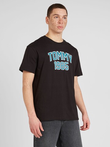 Tommy Jeans T-Shirt in Schwarz: predná strana