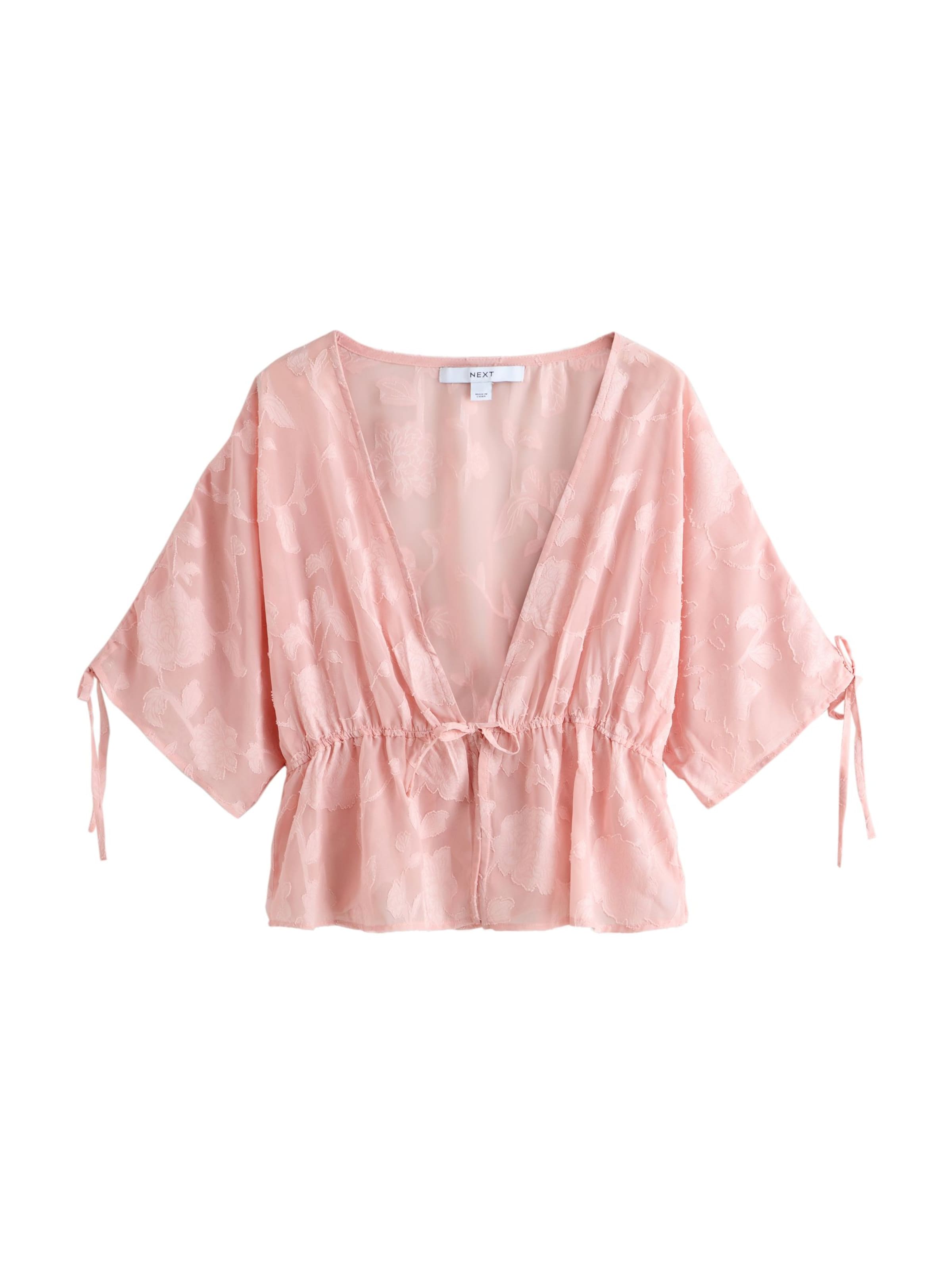 Next Blouse in Roze: voorkant