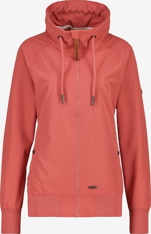 Alife and KickinPrijelazna jakna 'JoranaAK' - crvena boja: prednji dio