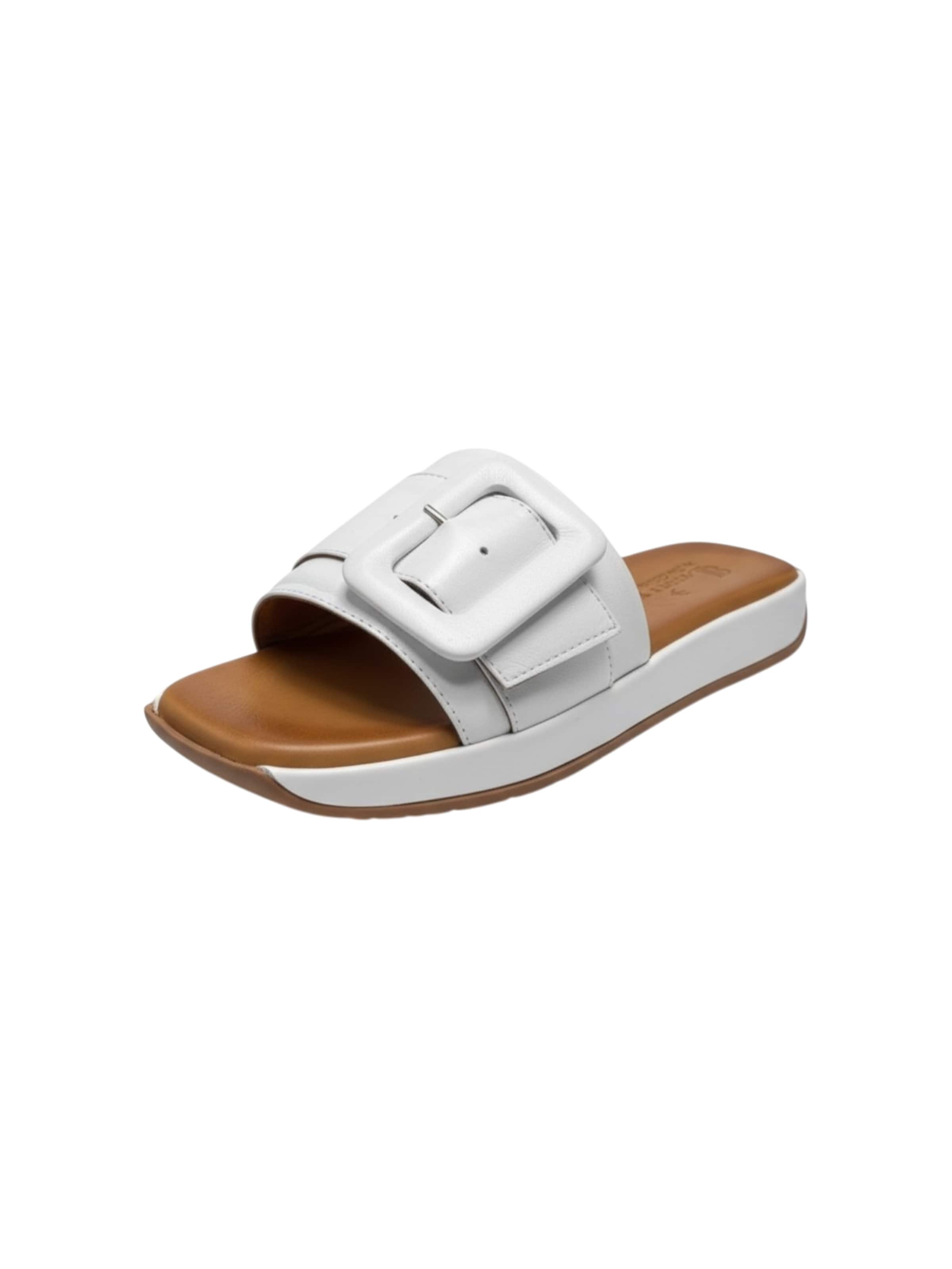 Mule 'Love Ballerins Model 103' Love Ballerins en blanc : devant