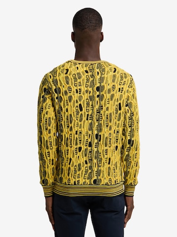 Pull-over 'De Curtis' Carlo Colucci en jaune