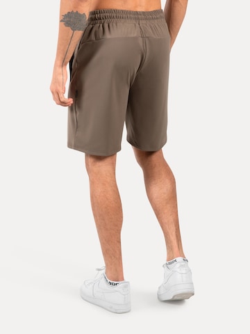 Smilodox Regular Sports trousers in Beige