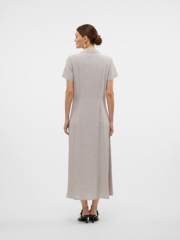 VERO MODA Skjortklänning 'LINN' i grå