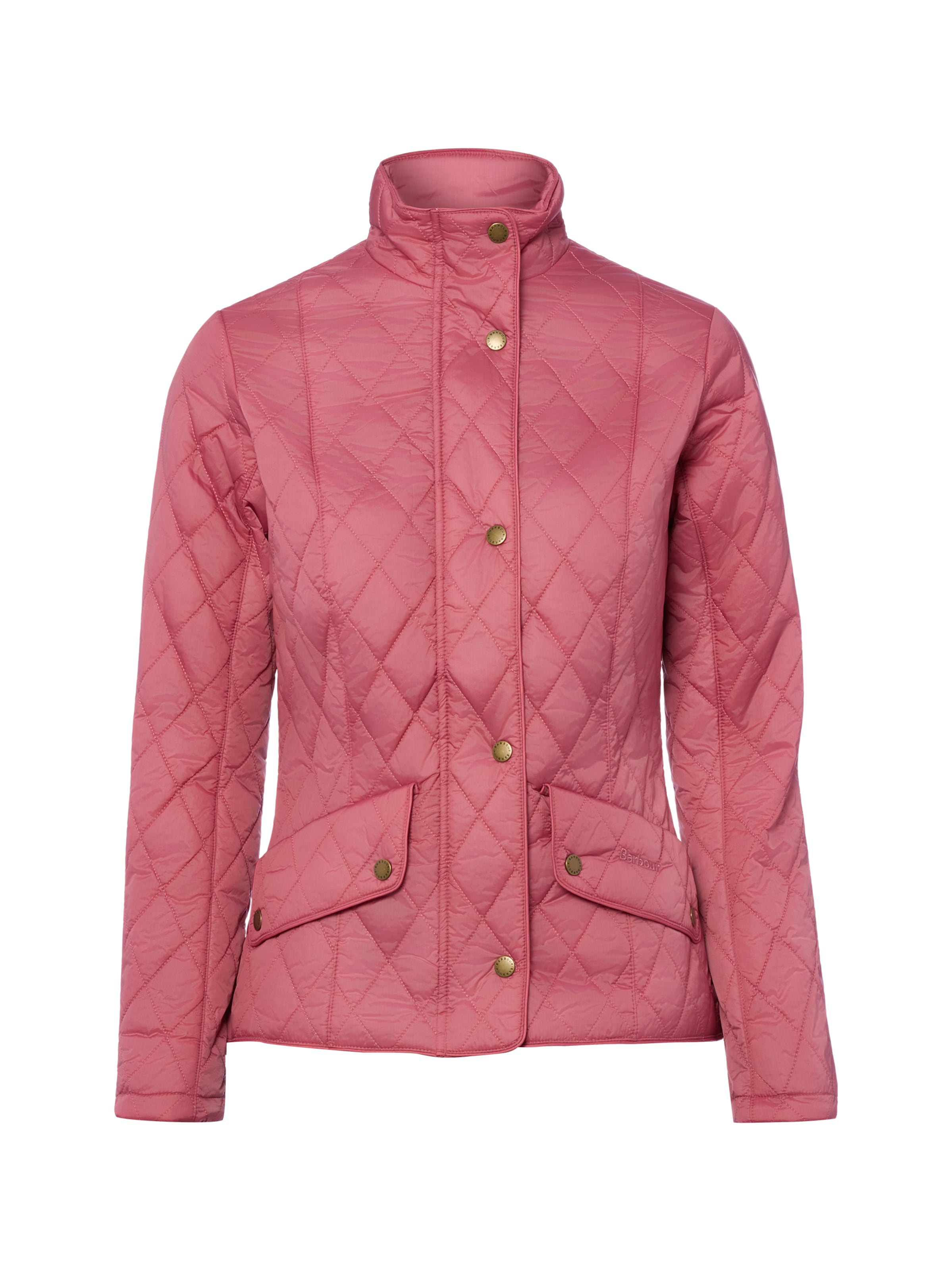 Barbour Tussenjas in Rood: voorkant