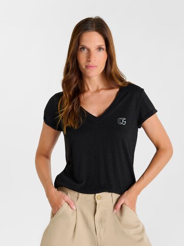 T-shirt 'Ona' Le Temps Des Cerises en noir : devant