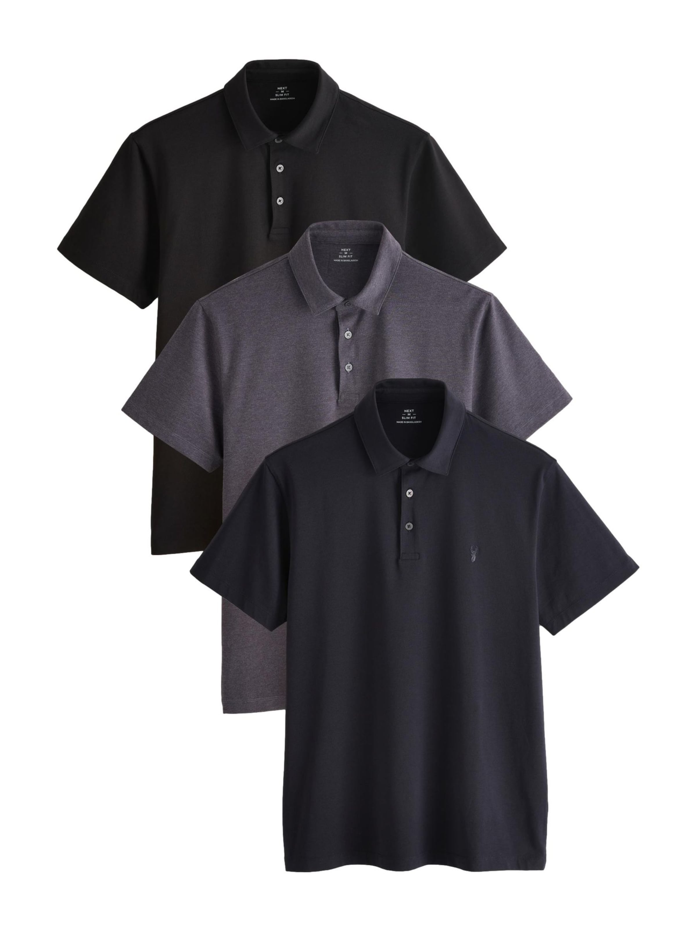 Next Shirt 'Motionflex' in Blauw: voorkant