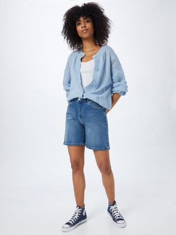 Regular Jean SELECTED FEMME en bleu