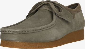 CLARKS Mokassins 'WallabeeEVO' in Grün: Vorderseite