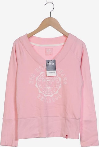 EDC BY ESPRIT Sweatshirt & Zip-Up Hoodie in M in Pink: front