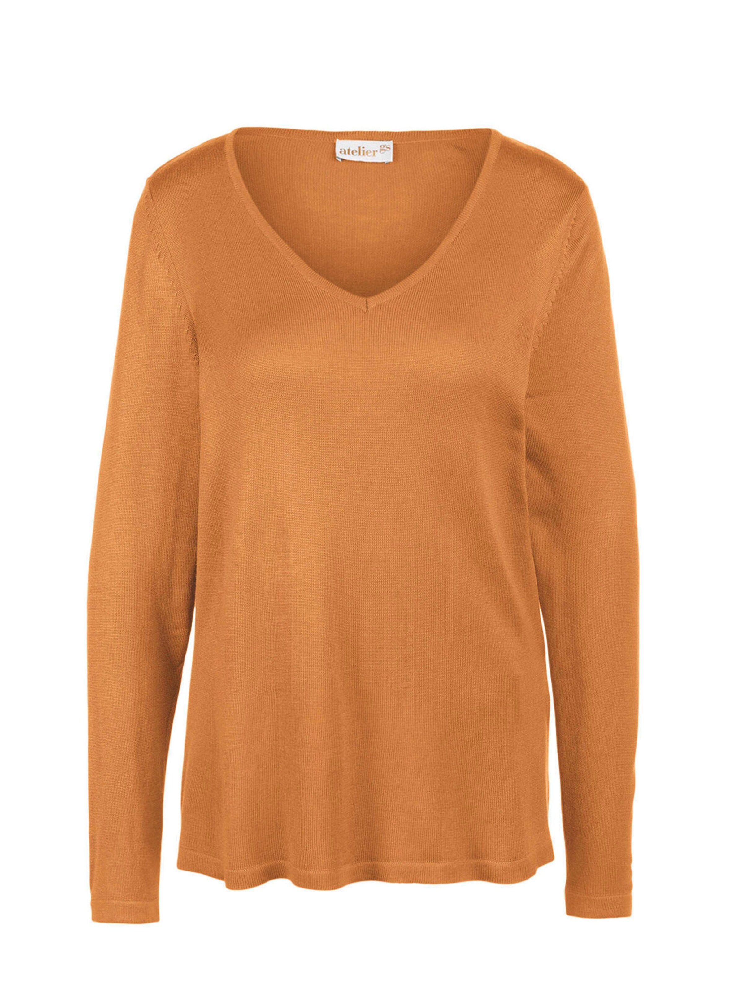 Goldner Trui in Geel: voorkant