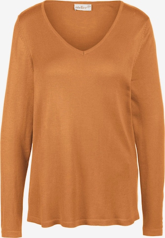 Goldner Sweater in Orange: front