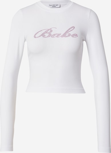 Tricou FIVE STAR GIRL pe alb, Vizualizare produs