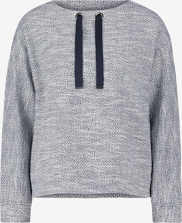 Sweat-shirt Betty & Co en bleu : devant