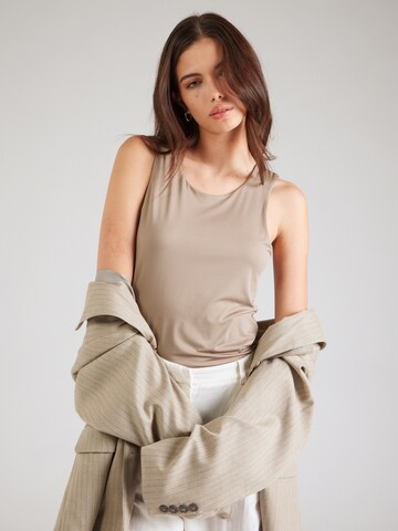 Haut 'ARA' Fransa en beige : devant