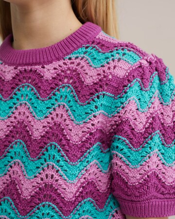 WE Fashion Sweater in Purple