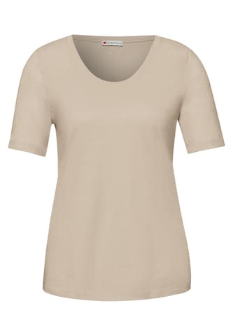 STREET ONE Shirt in Beige