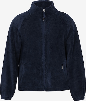 Schmuddelwedda Fleece jas in Blauw: voorkant