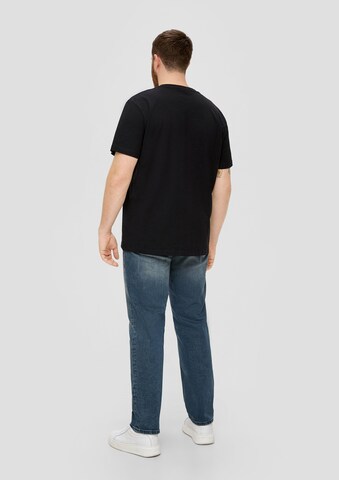 s.Oliver Men Big Sizes Shirt in Black