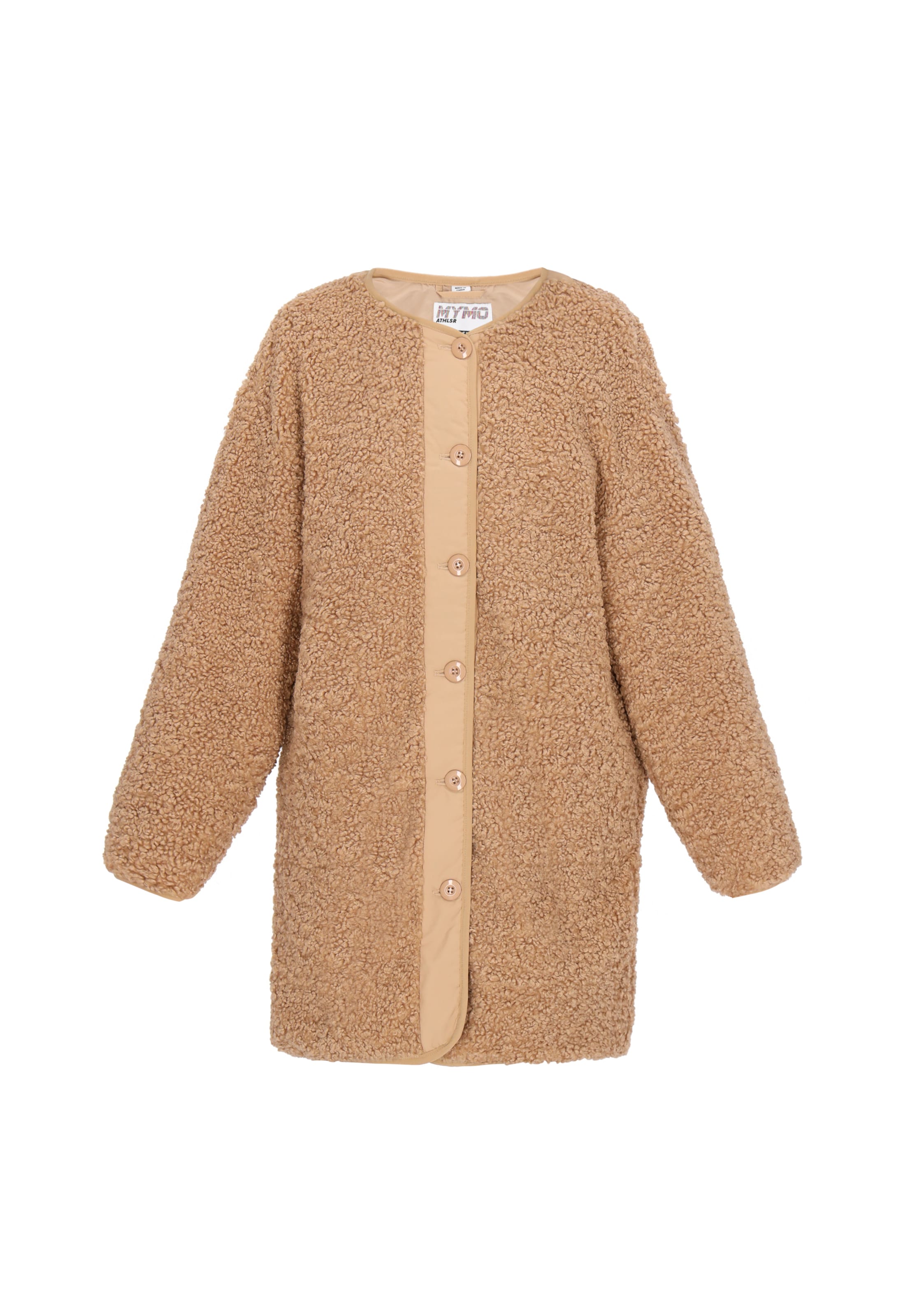 myMo ATHLSR Übergangsmantel in Beige: Vorderseite